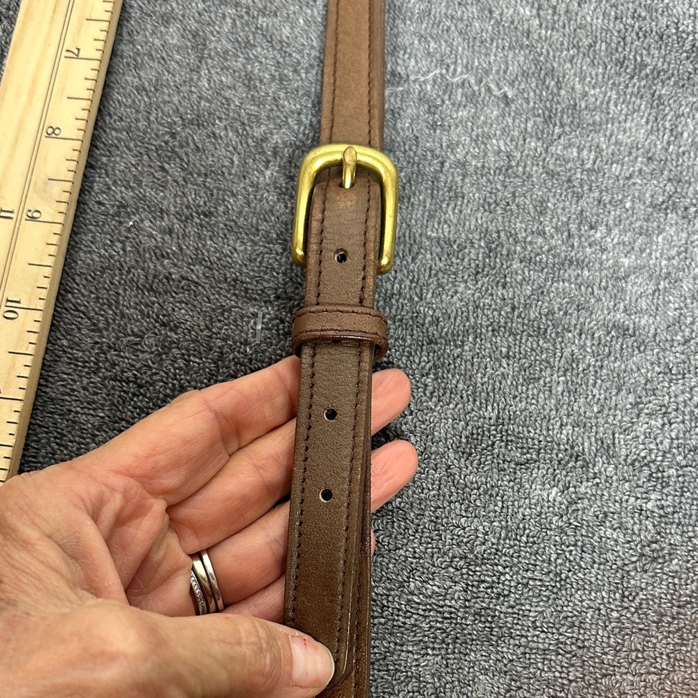 Coach Brown Leather Crossbody Bag 9790 - Picture 9 of 16